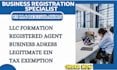 do US llc registration, renew US llc, ein number and US llc registration