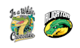 design high quality mascot crocodile logo