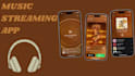 develop music streaming app, music app, streaming website
