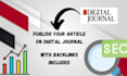 publish your article on digital journal