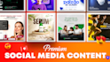 create premium social media content for your instagram, facebook, and pinterest