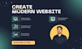 create responsive website figma to react js node js next js