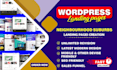 create bulk local location suburbs landing pages wordpress with SEO ranking