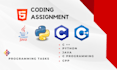 do java python c cpp sql programming assignment and projects