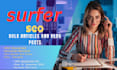 do surfer SEO bulk articles and blog posts by neuron writer for website content