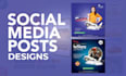 make social media ads and post designs for your business