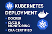 build and deploy scalable kubernetes and docker solutions
