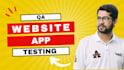 do website testing and app testing, QA, usability testing, UI ux testing