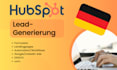 provide lead generation in hubspot in german