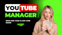 be your youtube SEO expert manager for 30 days