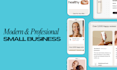 create modern small business website