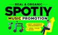 do viral and organic spotify music promotion