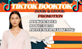 viral book or ebook promotion on my booktok tiktok influencer page to rank book