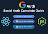 integrate google, social auth, oauth signin
