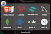 do website development as full stack web developer, backend frontend developer