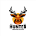 design premium killer hunting logo