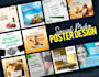 do unique flyer design, poster, social media flyer