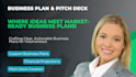write investor ready business plan with market research and financial projects