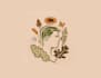 design mascot super native gardener logo