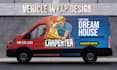 do car wrap design, van wrap design, any vehicle wrap design