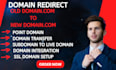 redirect domain forward to another url or website