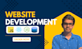 develop or redevelop websites as a full stack developer or front end developer