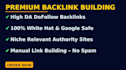 premium backlinks to boost your website da and google