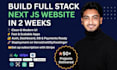 develop a fast next js website with supabase, stripe, vercel, openai, claude