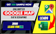 do google map scraping for business leads with emails