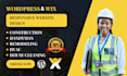 design havc, construction, renovation and handyman websites