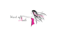 make mascot amazing nail technician logo