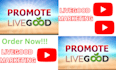 promote your livegood through youtube channel