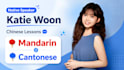 offer online chinese lessons in mandarin or cantonese