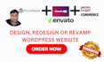 wordpress website website with elementor pro with ai chatbot