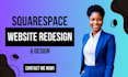 redesign squarespce website design squarespace site redesign squarespace revamp