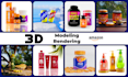 do 3d product modeling and rendering for amazon
