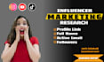 find tiktok influencer, instagram influencer, youtube influencer with email