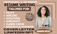 craft professional airline resume, pilot, avionics, cabin crew, aviation resume