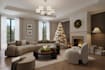 do modern 3d interior design and rendering for living room, kitchen, dining