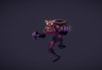 game model, animation ,hand paint texturing