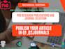 proofread and edit your scientific paper or journal article