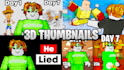 make you professional roblox thumbnails