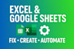 create, fix, and automate your google sheets