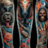 create custom tattoo design, tattoo sleeve