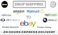 do amazon to ebay dropshipping listings