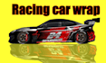 design professional racing car wrap