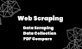 do data scraping PDF conversion and data entry