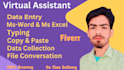data entry, ms excel, ms word, typing, copy paste