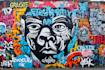 create unique street art graffiti collage