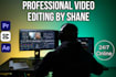 do professional video editing
